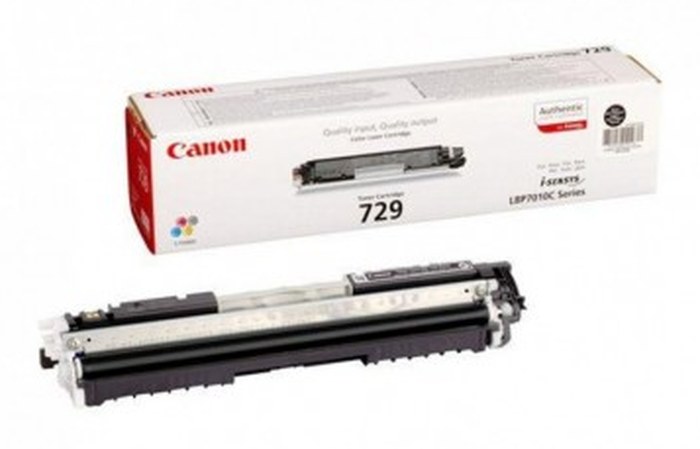Cartouche de toner Canon 729 Jaune - 1000 Pages
