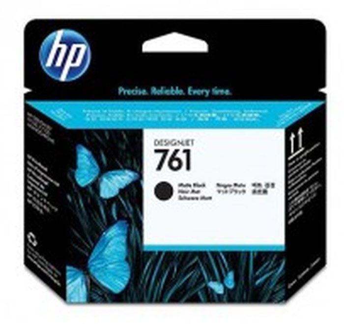 HP 761 Mte Blk/Mte Blk Inkjet tete d'impression (CH648A)