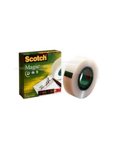 Lot de 10 rouleaux Adhésifs SCOTH Magic Invisibles 19 mm x33 m