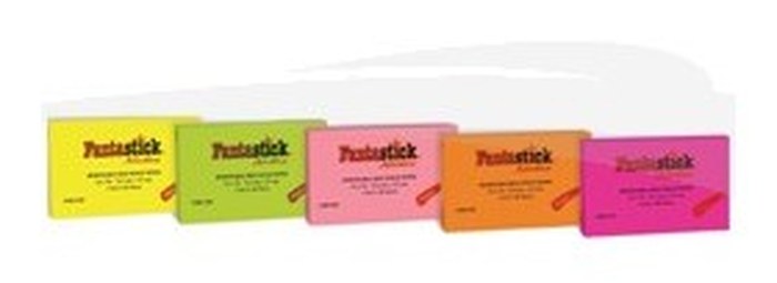 POST-IT Colle Notes 3x5\" JAUNE/ ROSE/ VERT