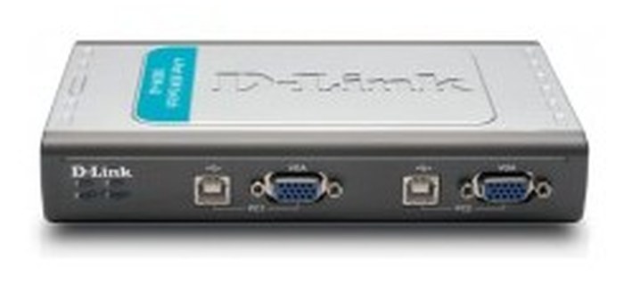 D-LINK SWITCH 4 port USB KVM Switch