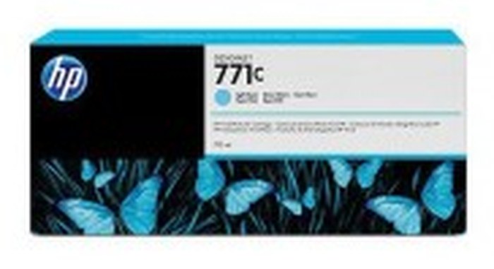 HP 771C 775ml Light Cyan Ink Cartridge (B6Y12A)