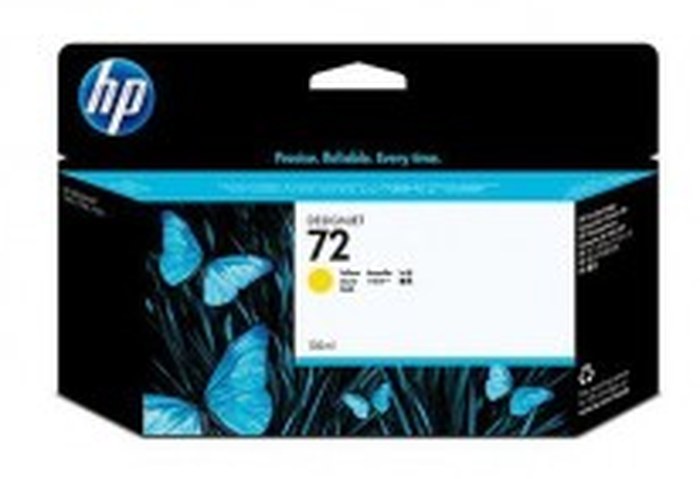 Cartouche d'encre jaune HP 72 130-ml (C9373A)