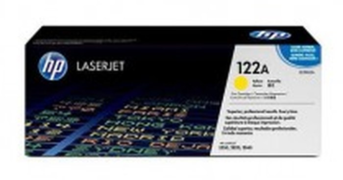 Cartouche d'encre jaune HP LaserJet 122A (Q3962A)