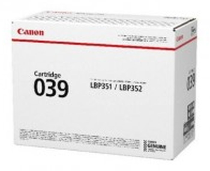 Toner Canon CRG 039 Noir - 11 000 pages