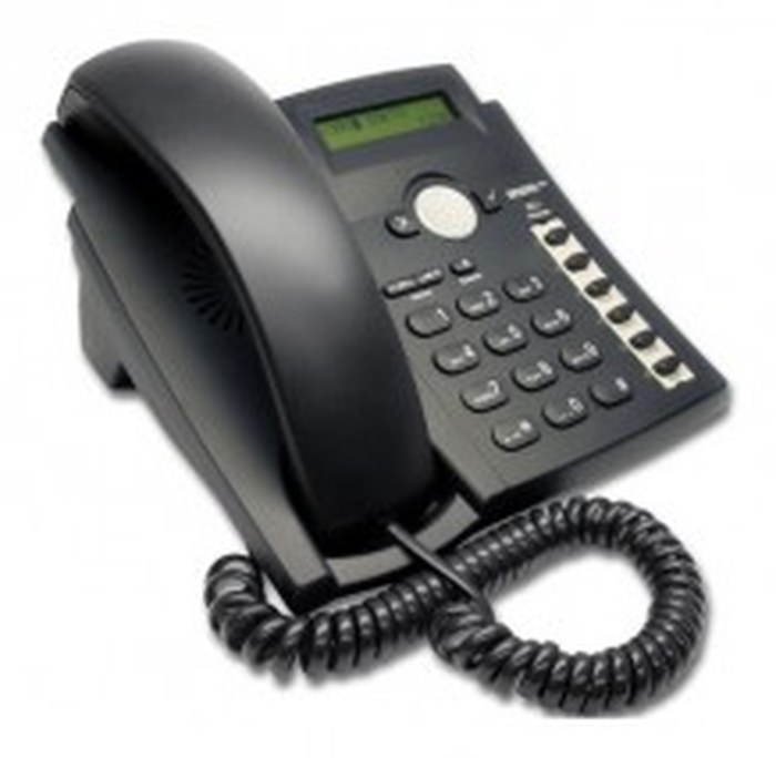 Snom IP 300 - Téléphone IP 300 POE - 4 comptes SIP - Noir
