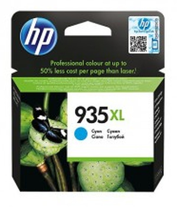 Cartouche d'encre HP 935 XL authentique Cyan (C2P24AE)