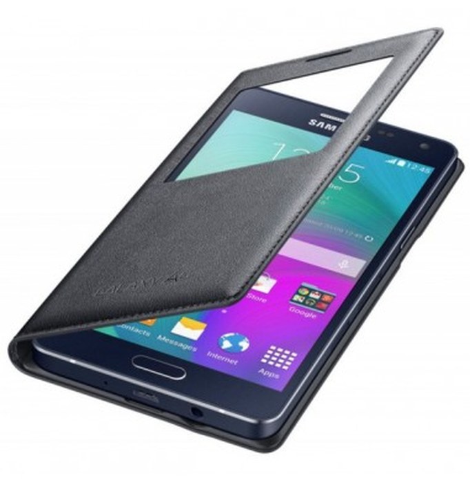 Samsung S view cover pour Galaxy A5 Noir