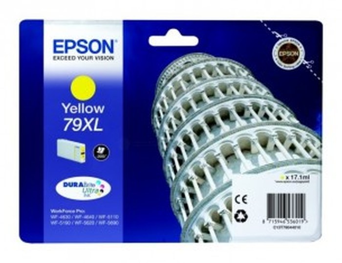 Encre Jaune XL WF-5110DW/5190DW/5620DWF/5690DWF/(2000 p)