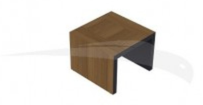 TABLE BASSE DESI DEM0307 70 x 55 x 42 cm