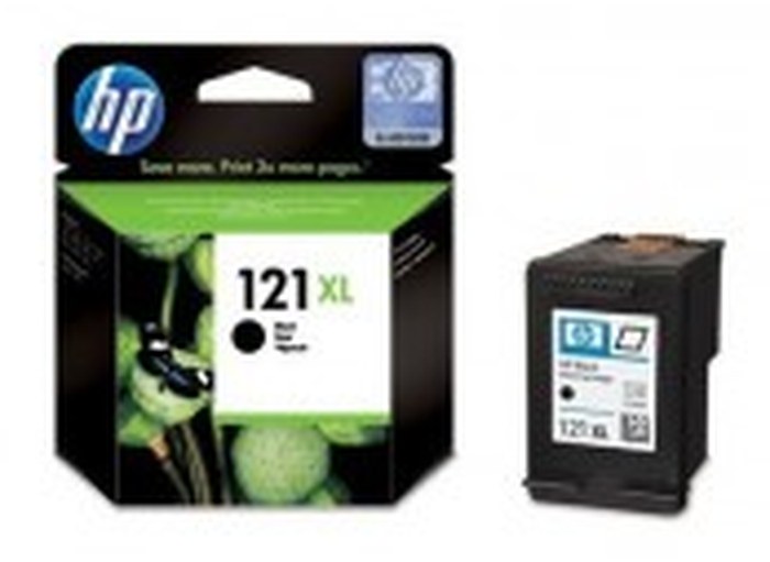 HP 121XL Black Ink Cartridge with Vivera Ink (CC641HE)
