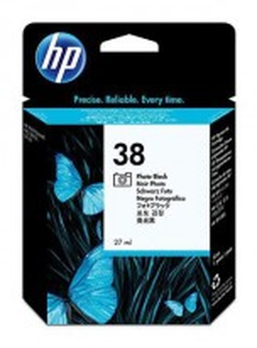 HP 38 Photo noir Pigment Cartouche (C9413A)