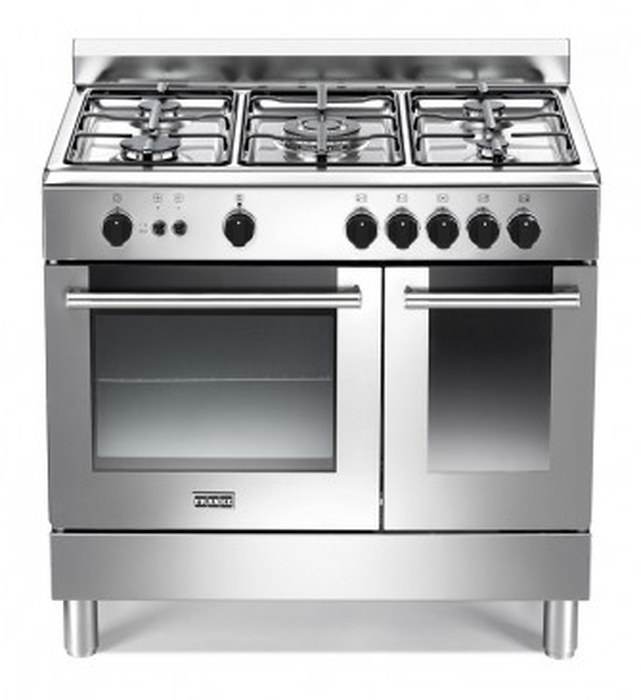 Cuisinière 5 feux cache-bouteille FRANKE FCK96514TCGMGBXS 5F