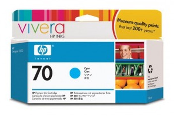 CARTOUCHE HP 70 CYAN DJ Z2100 (130ML) (C9452A)