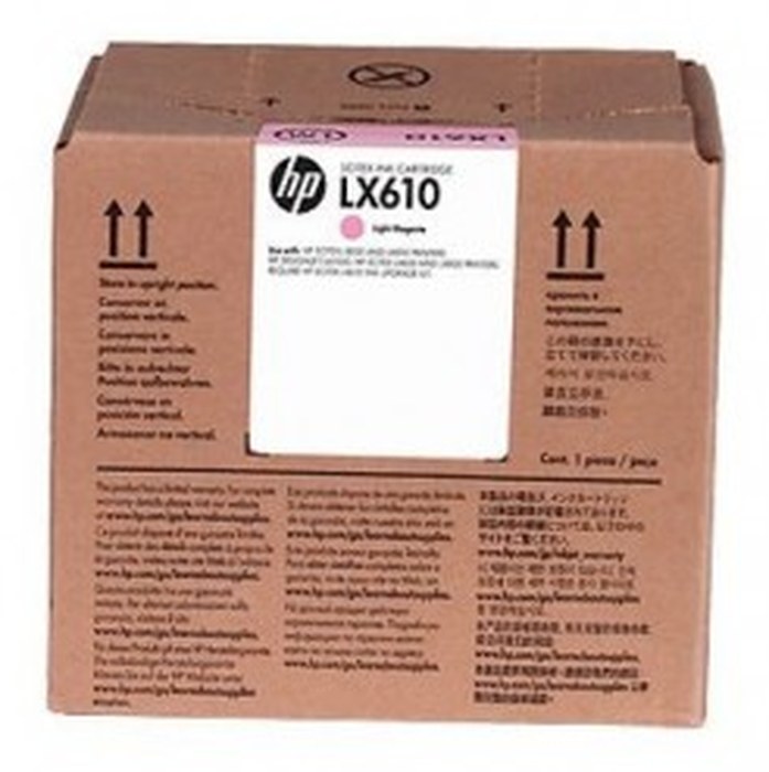 Encre HP LX610 Light Latex Ink Cartridge /Magenta /3 litres /HP Latex 820 Printer - 850 Printer
