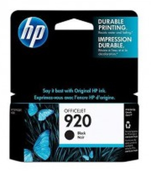 Cartouche d'encre Officejet noire HP 920 (CD971AE)