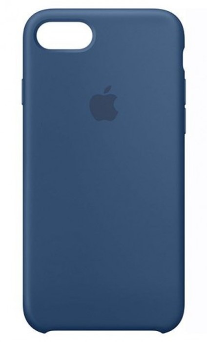 Cover APPLE en Silicone pour iPhone 7 /4.7Pouce /Bleu Ocean