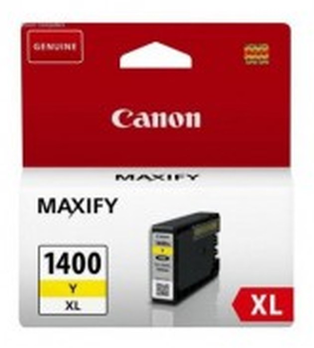 Cartouche d'encre Canon PGI-1400XL Y Jaune