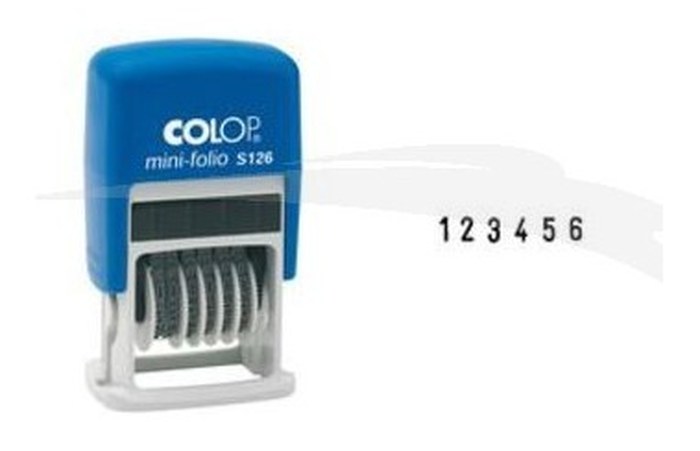 Numéroteur automatique COLOP S126 6 chiffres 4 mm