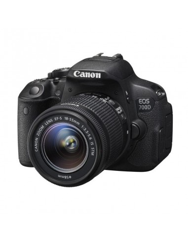 Reflex Canon EOS 700D + Objectif Canon EF-S 18-55mm f/3.5-5.6 IS STM