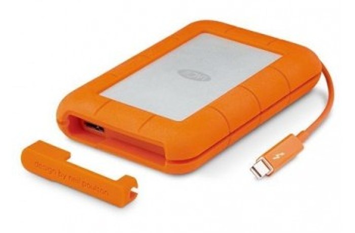 Disque Dur LACIE RUGGED /Orange /1 To /2.5Pouce /THUNDERBOLT & USB 3.0