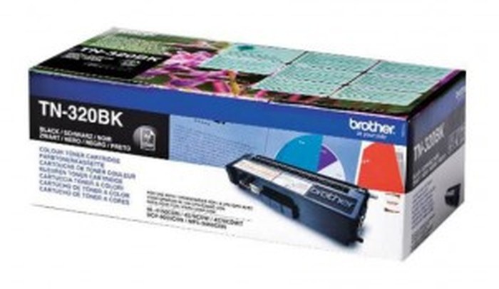 Brother TN320BK Cartouche 2500pages Noir