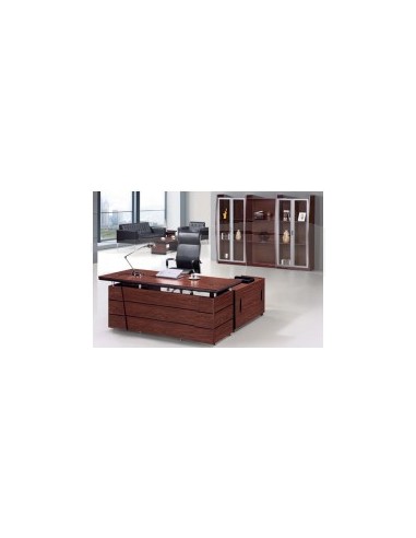 Bureau de direction \"OZONE\" L 185 P 190 H 85 cm