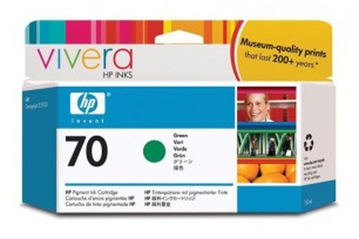 CARTOUCHE HP 70 GREEN DJ Z3100 (130ML) (C9457A)