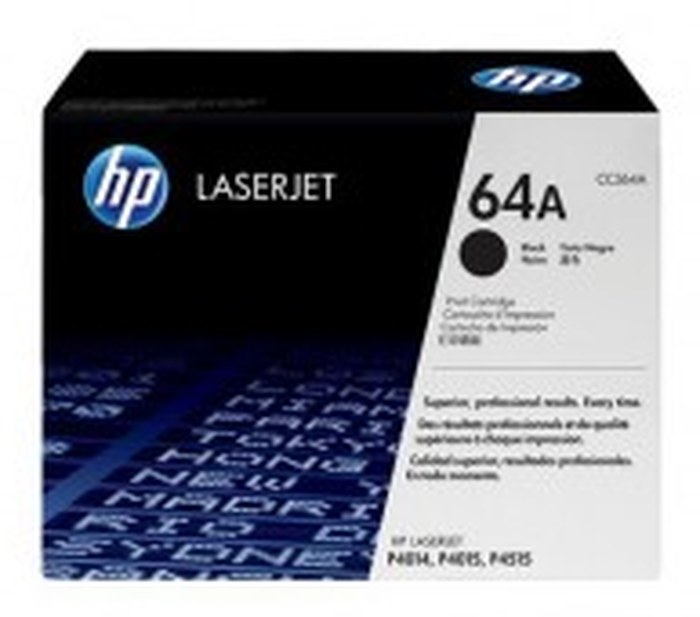 HP LaserJet CC364A Black Print Cartridge (CC364A)