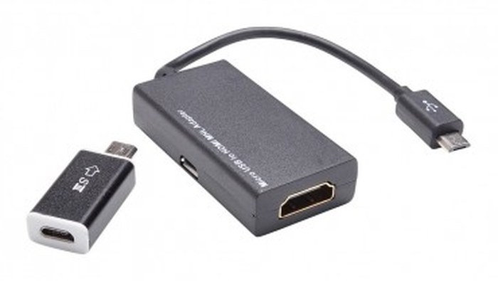 Câbles audio - video SANDBERG CONVERT MHL VERS HDMI