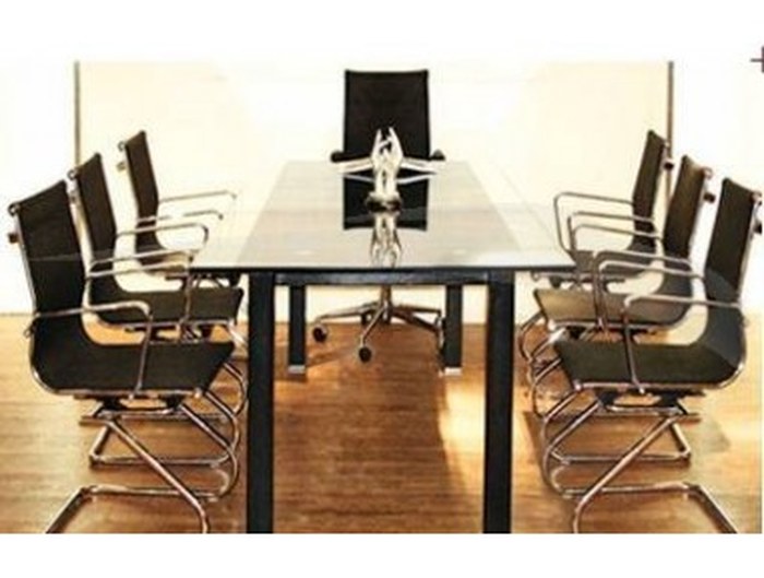 TABLE DE CONFÉRENCE - EN VERRE
