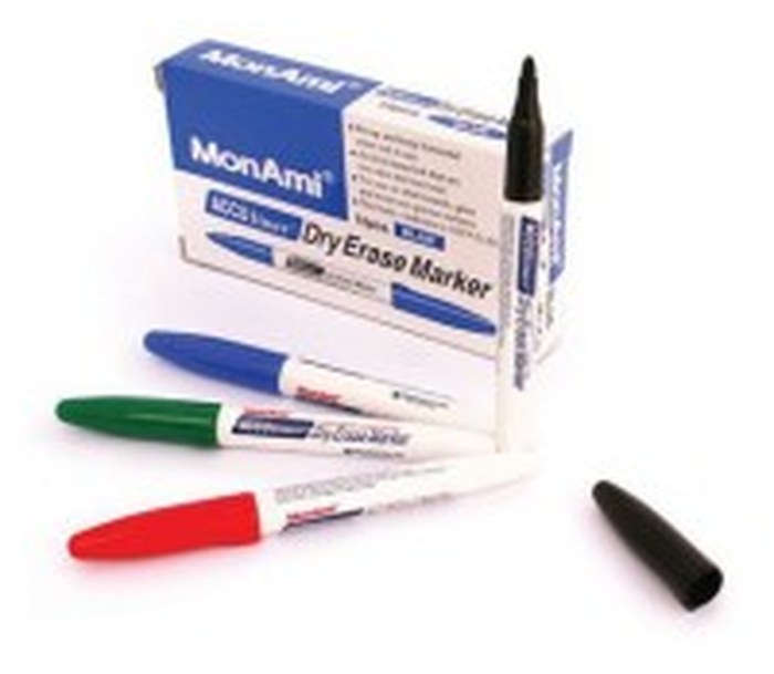 Boîte de 12 Marqueurs industriels métalliques MonAmi 3 Coloris au choix