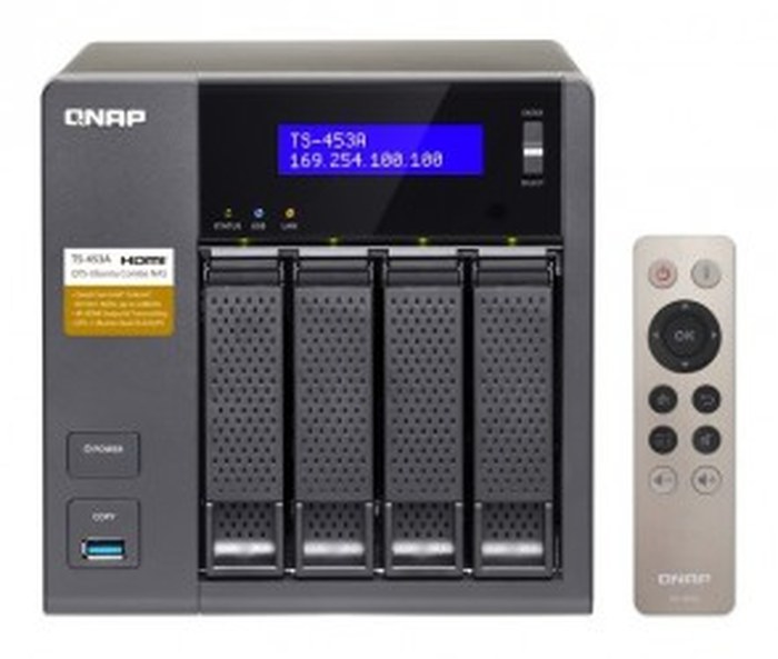 Serveur NAS QNAP TS-453A |4 Baie-Celeron-4GB|