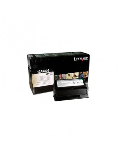 E321, E323 TONER Noir haute capacité (6K) (12A7405)