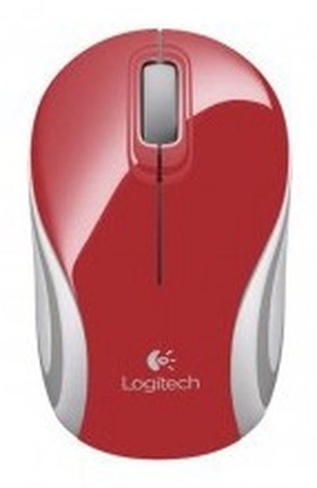 Mini Souris Sans fil M187 Rouge
