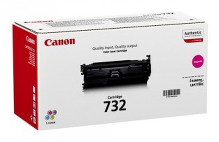 Cartouche de toner Canon 732 Magenta - 6400 Pages