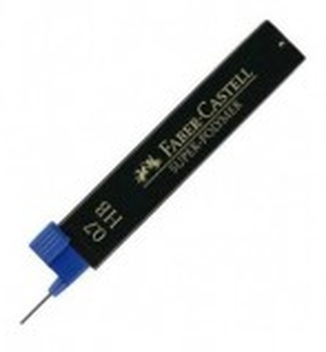 ETUIS MINES HB 0.7MM - FABER CASTELL - Lot de 3 étuis de 12 mines