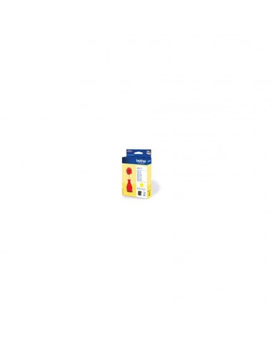 Brother Cartouche d encre jaune pour DCP-J132W / DCP-J172W (LC121Y)