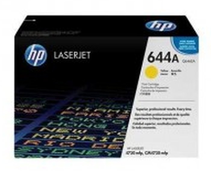 HP Toner 644A Yellow Color LaserJet 4730 (Q6462A)