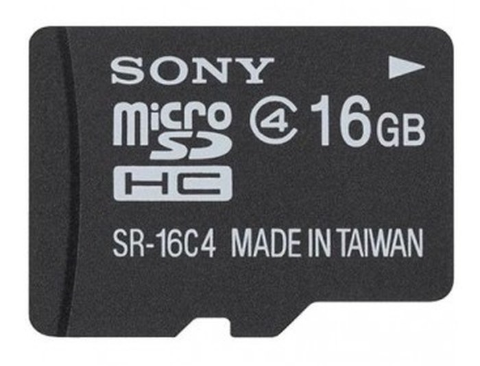 Carte Mémoire SONY SDHC avec Adaptateur /16 Go