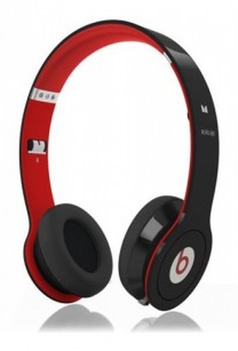 HP Beats SoloHD w. ControlTalk Black/Red Beats SoloHD w. H1Y06AA