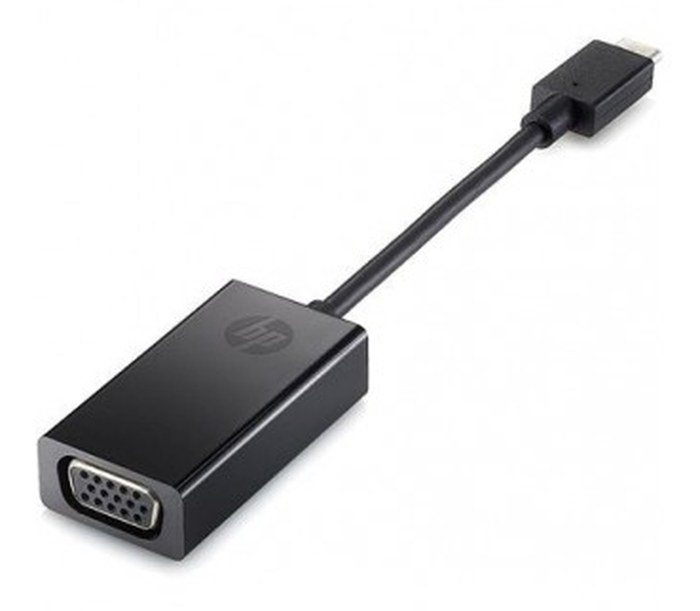 Adaptateur Dongle HP /USB-C /VGA /Noir