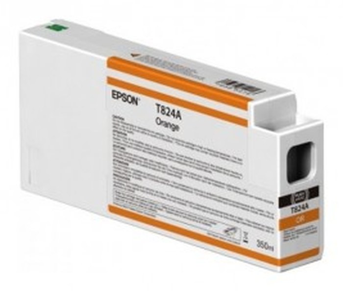 Cartouche d'encre Epson T824A00 - Orange 350ml (C13T824A00)