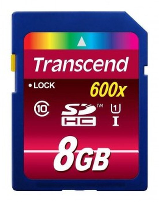 TRANSCEND 8GB SDHC CLASS 10 (TS8GSDHC10U1)
