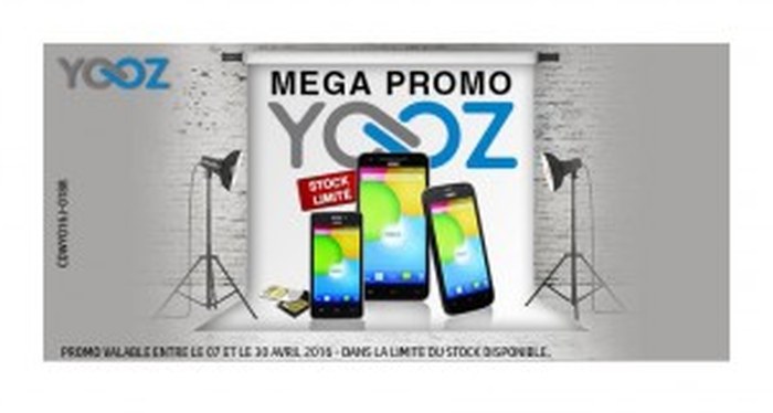 Promo YOOZ Z500,Black,FULL HD,1GB,16GB+ BA 100 Dhs Offert (DS2277)