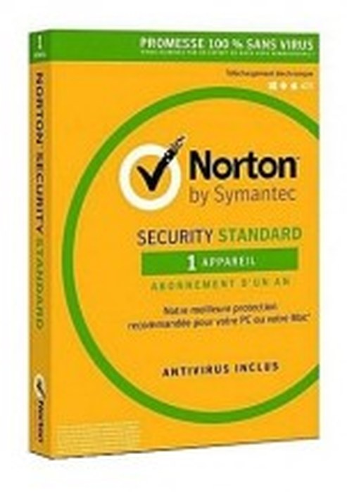 Antivirus NORTON Security Standard /1 an /1 Poste