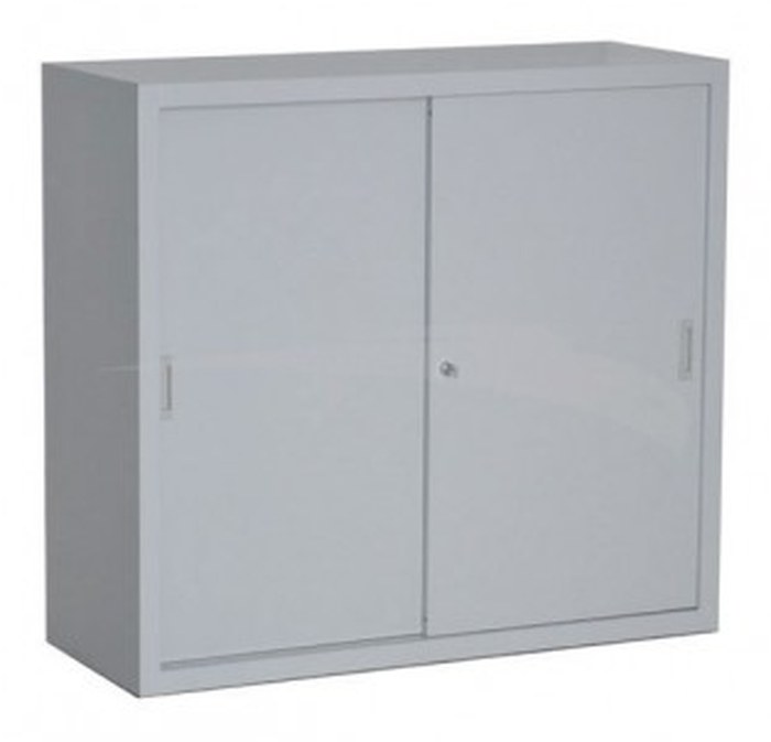 ARMOIRE MÉTALLIQUE A PORTES COULISSANTES 100 x 120 x 45