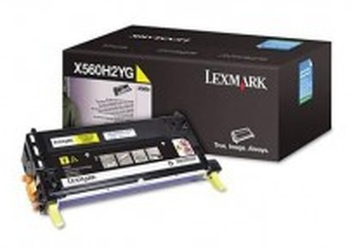 X560 TONER Jaune haute capacité (10K) (X560H2YG)