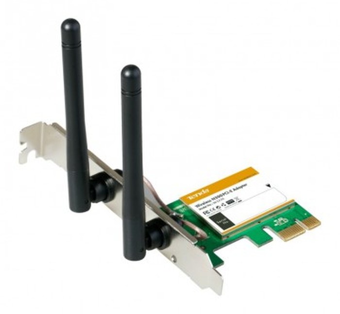 Carte Wi-Fi Tenda Wireless N300 PCI Express Adapter (W322E)