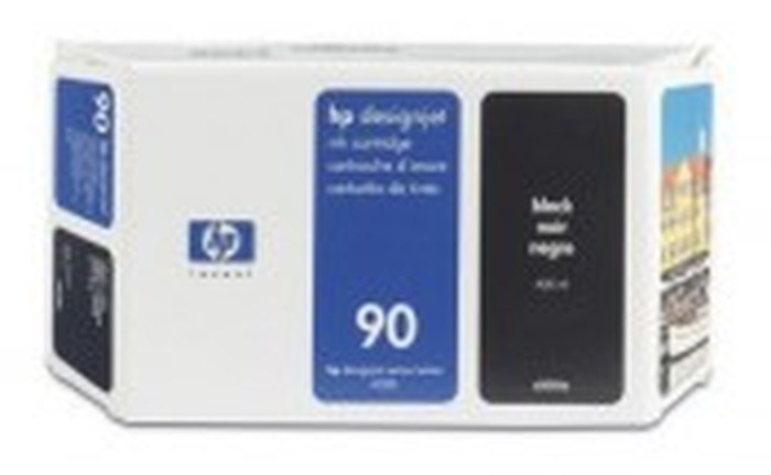 HP No. 90 Black Ink Cartridge(400 ml) (C5058A)